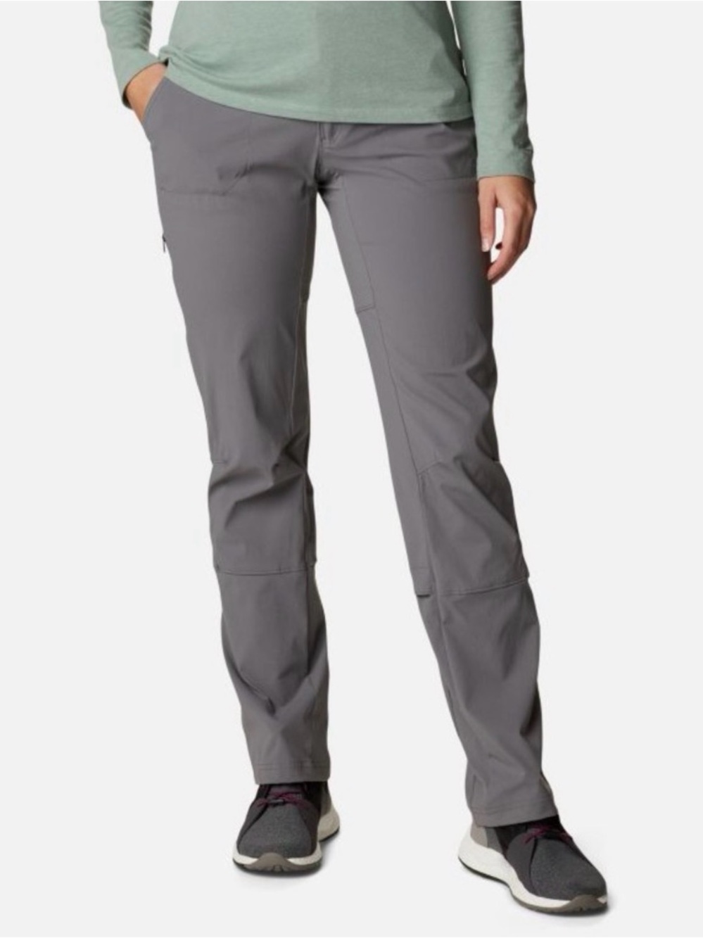 Columbia Women's Straight-Leg Outdoor Pants - Gray